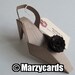 10 LUXURY RUSTIC High Heel Shoe Gift Boxes (c) MARZYCARDS . H A U T E  M I Y C A R D Favor K I T