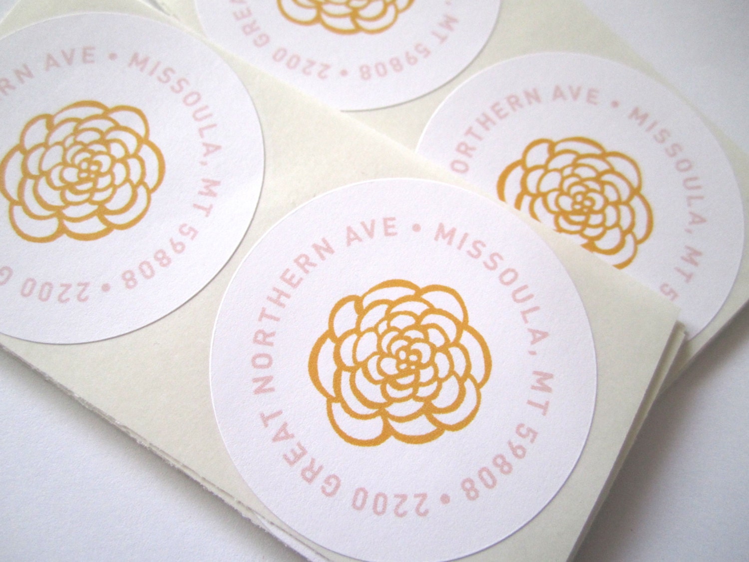 Return Address Labels - Flowers (100qty)