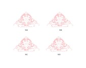 Ornate Victorian Digital Monogram Design
