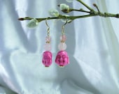 Buddha Spiritual Teacher Pink Aventurine Gemstones Tibetan Yoga Cherry Quartz