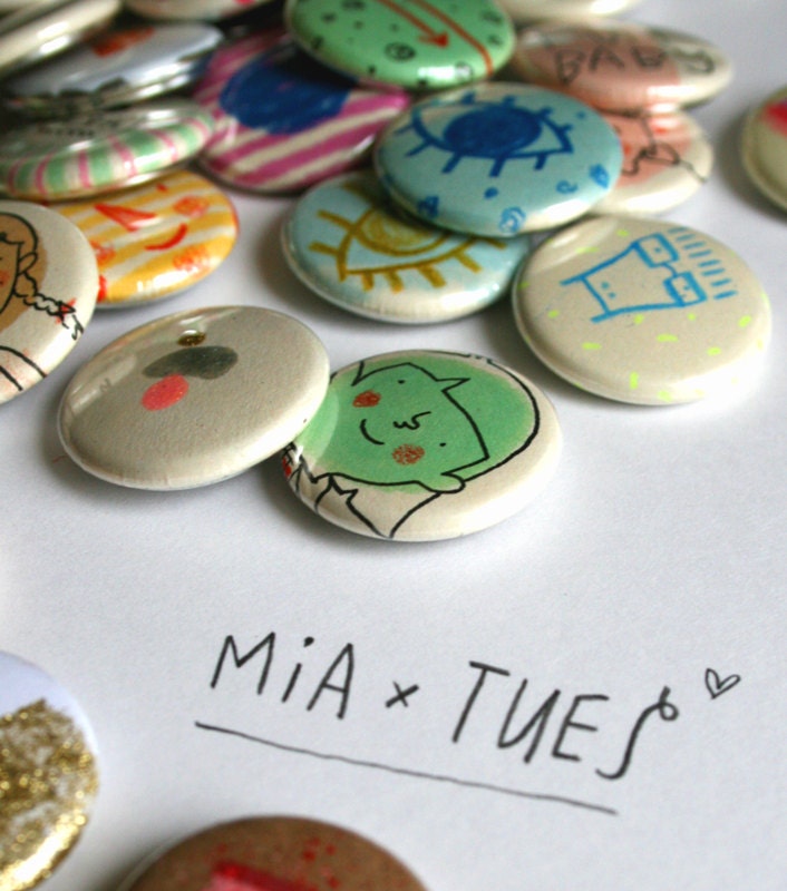 MIA x TUES Button Packs 1-3