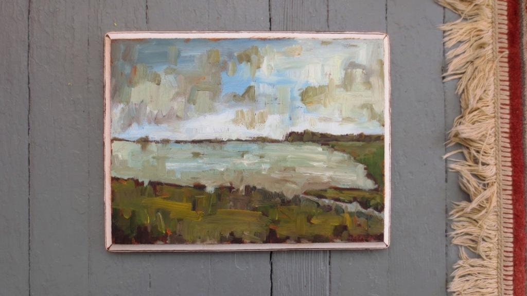 the cape -- oil painting -- 8.5 x 11
