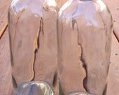 Large Clear Glass 1.5L Wine Bottles for Kitchen Storage or Crafts or Flower Vase Set