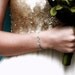 bridesmaid gift friendship bracelet wish bracelet wishlet infinity bracelet customized spring wedding favor letterhappy etsy