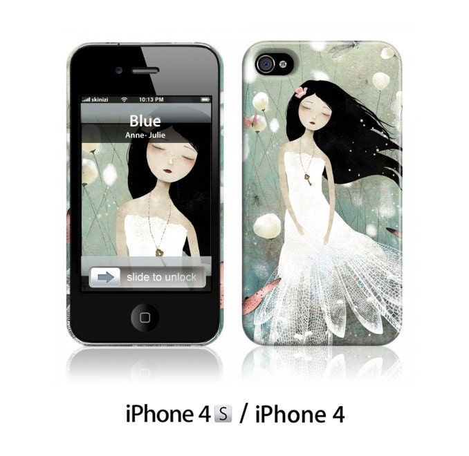 iPhone Case - Blue Field Memories - iPhone 4 4S iPhone 5