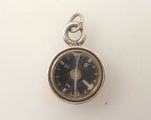 Antique Pfeiffer Sterling Compass Pendant