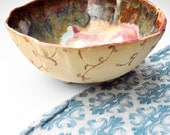 serving Bowl Urban Rustic  Seconds 2 1/2 cups  River Journey dinnerware bowl