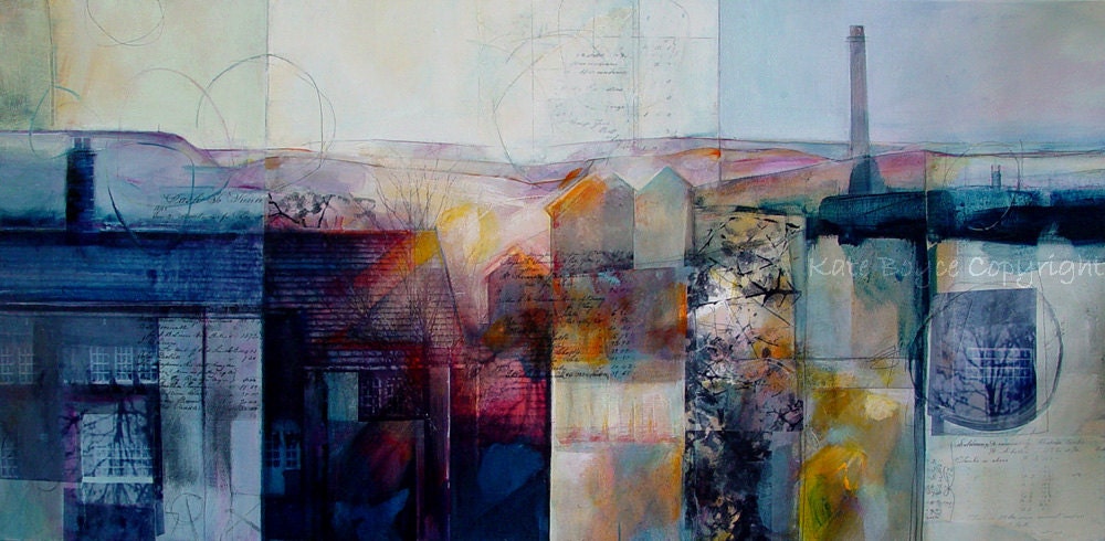 Old Town Mill - Fragmented Time. ( Limited Edition Archival Print Size 3 )