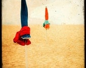 Les Parasols 02 - 8x8 Fine Art Print - Seaside Landscape Photography - Etsy Wall Art - TFTeam