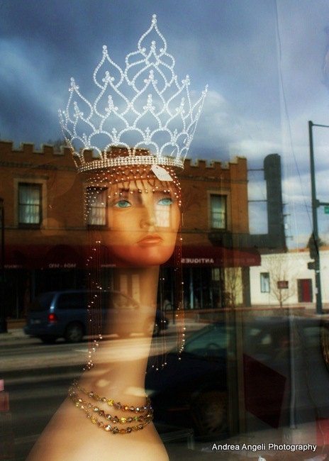 Queen of the antique shops. 5x7 photo matted to 8x10 inches