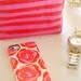 Personalized iPhone Case - Monogram iPhone Case - BOLD FLORAL Collection, choice of color