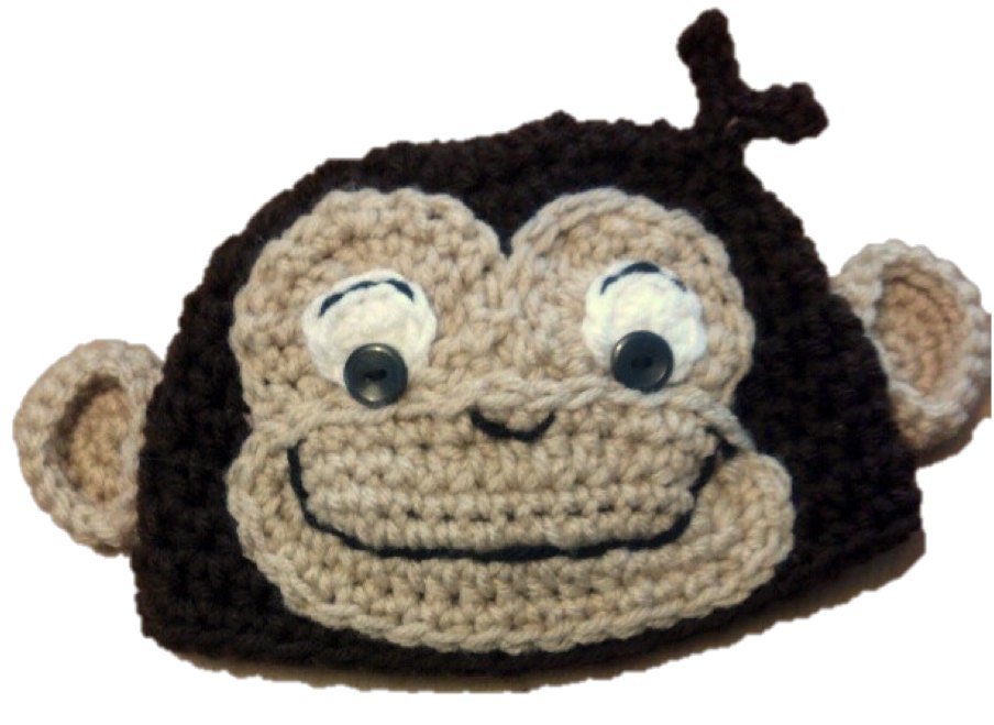 Curious Monkey Crochet PDF PATTERN