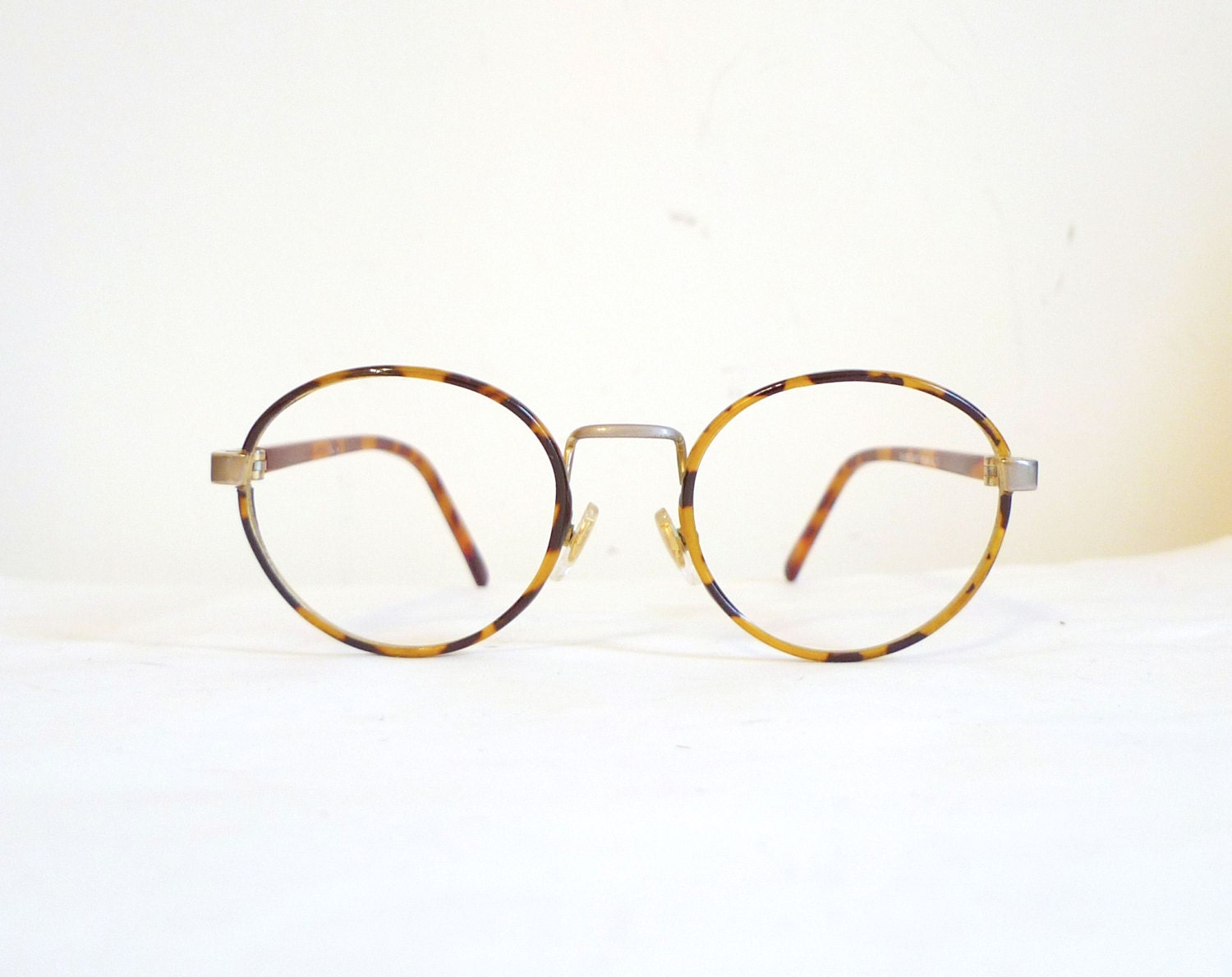 Faux Tortoise Harry Potter Iconic Round Eyeglass Frames /George Burns. Sartre. Circular/ Men / Women / Sunglasses.