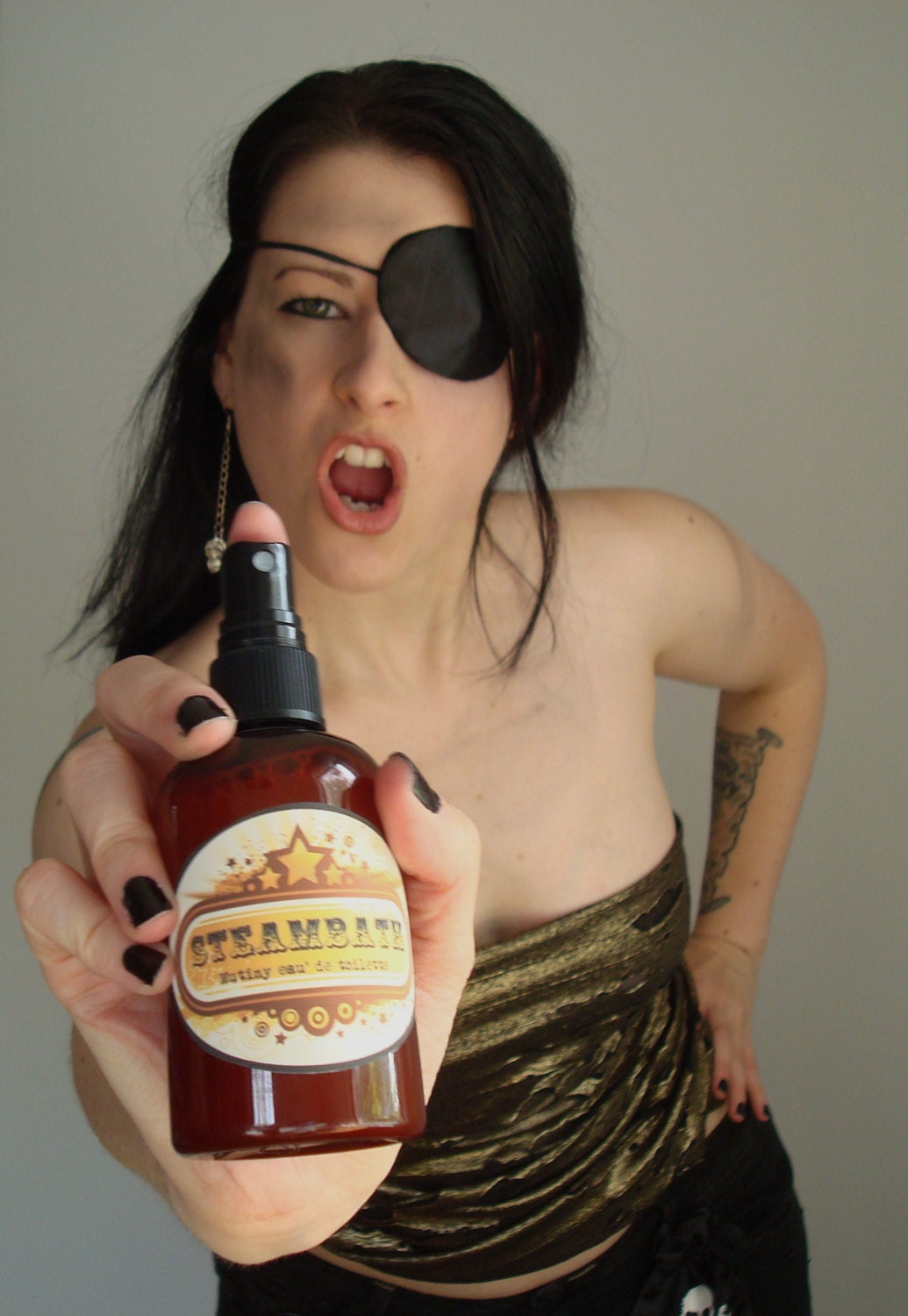 BODY MIST, 4oz, Choose Your Fragrance, Steampunk, Pirates Plunder Collection