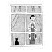 Cozy // Cat lover 8x10 art print illustration