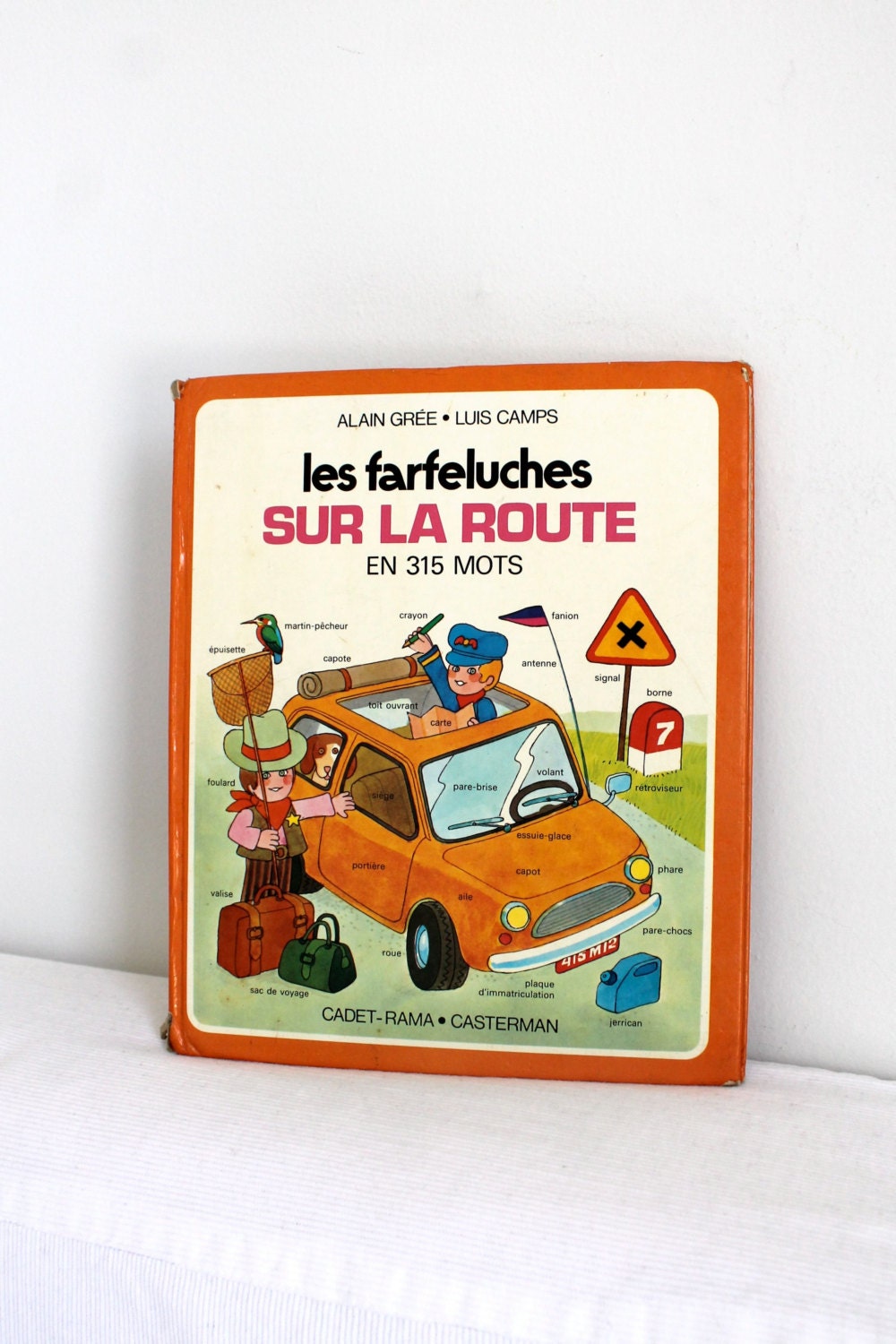 Vintage French Alain Grée children book - Les Farfeluches sur la route