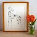 Dalmatian Illustration - FREE US SHIPPING