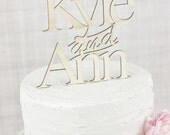 Personalized Rustic Wedding Cake Topper Wood Barn Country Wedding Decor (Item Number 130091)