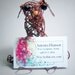 Chocolate Labrador  Business Card Holder