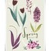 Spring Flowers 13x19 - Botanical watercolor collection - Art print