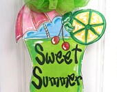 Sweet Summer Beverage Door Hanger - Bronwyn Hanahan Original