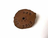 Mens Leather Accessory Fathers Day Lapel Pin