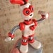 Robot Easter Bunny Pete Shabby Chic Geekery