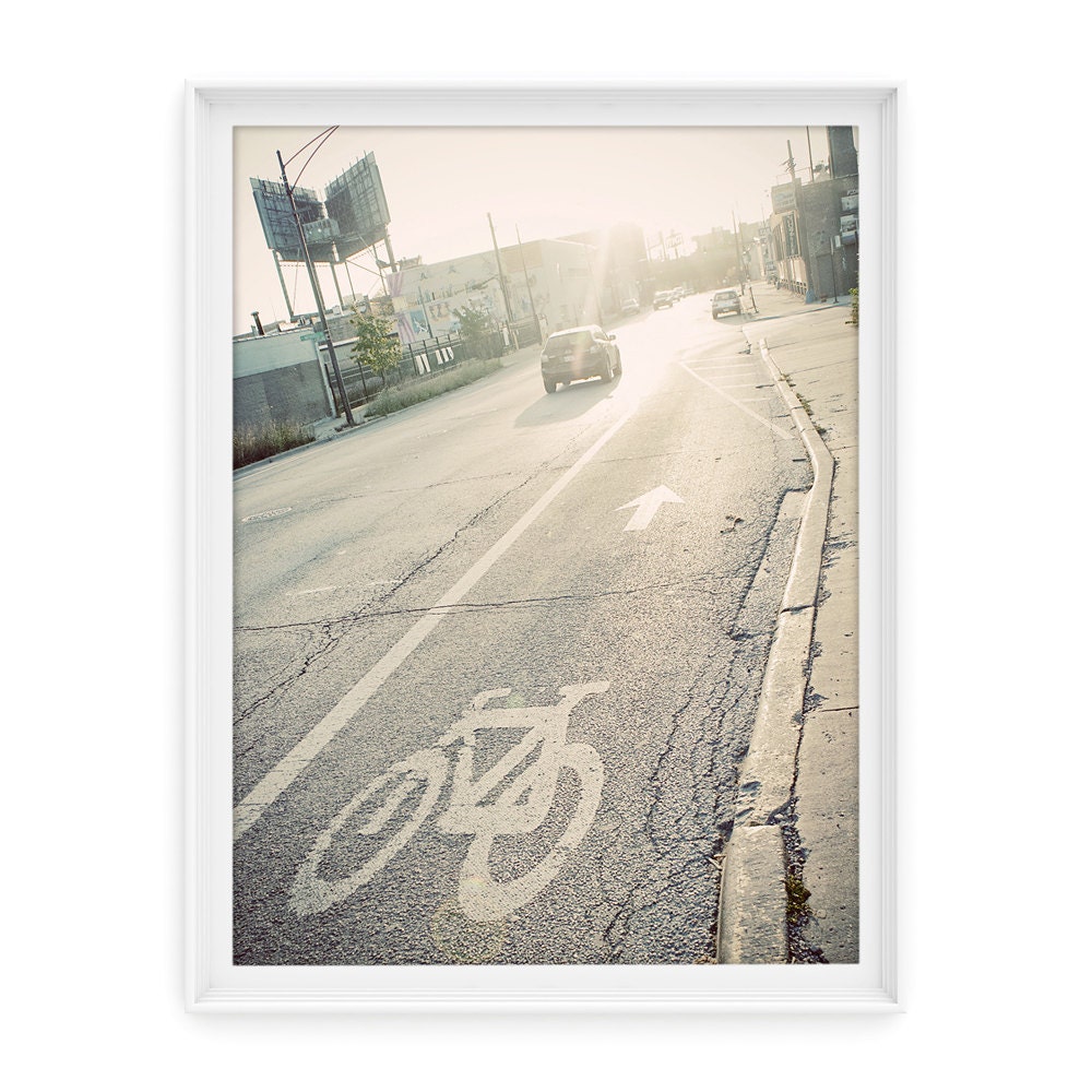 Chicago 11 (Bike Lane) // 8x10 Fine Art Giclée Print // Photography