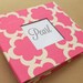 Baby  Book - Pink Taza Print (78 designed journaling pages & personalization included with every album)