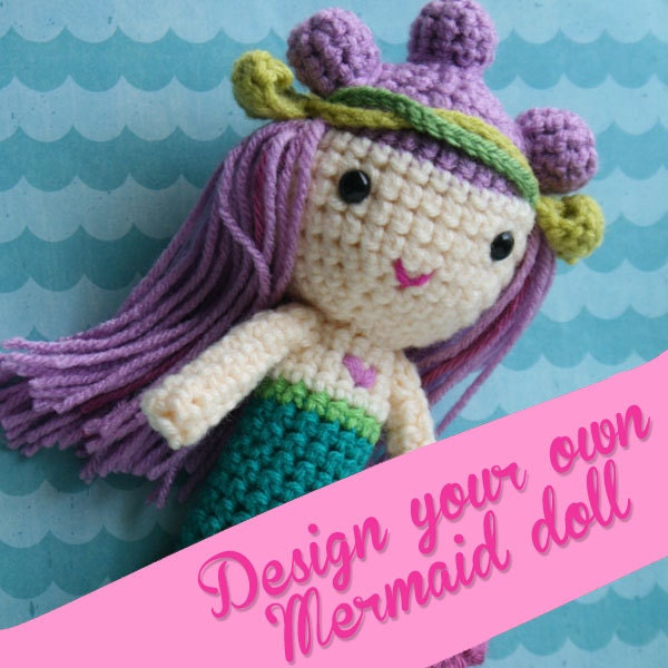 Design your own Mermaid Doll and Jelly fish friend