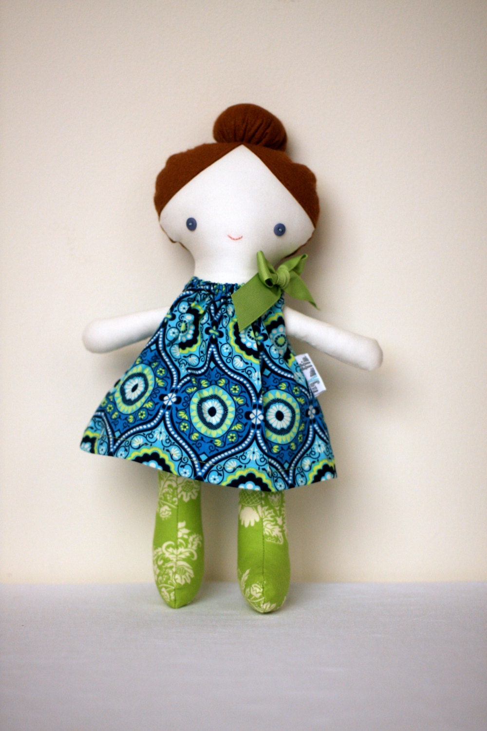 Constance doll- brown hair, blue eyes