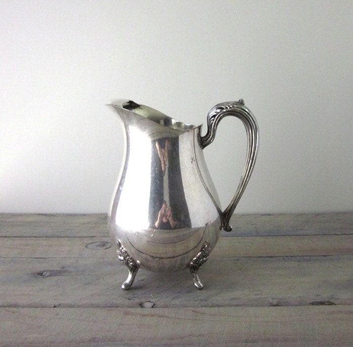 Vintage Silver Plate Pitcher Pilgrim Silver Co.