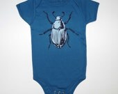 Blue Beetle Organic Onesie in Galaxy