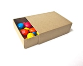 Kraft MatchBox Gift Boxes, Set of 12 Match Box DIY Packaging