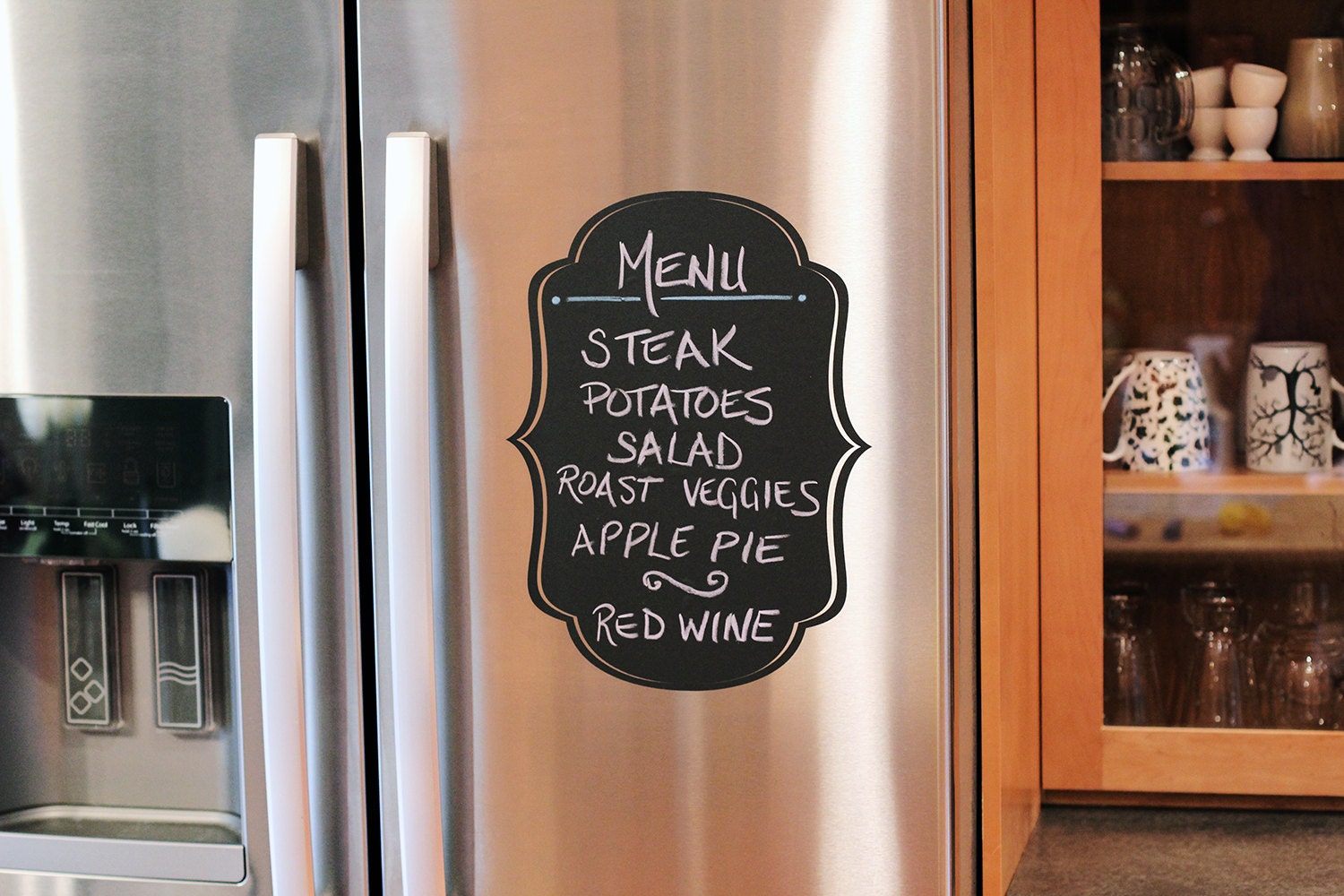 11" x 15" Decorative Chalkboard Vinyl Wall Decal - Great for the kitchen, office or anywhere in your home