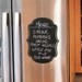 11" x 15" Decorative Chalkboard Vinyl Wall Decal - Great for the kitchen, office or anywhere in your home