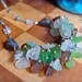 Sea Glass Necklace made in Hawaii, Hawaiian Jewelry for Beach Brides & Island Weddings