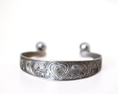 Vintage Cuff Bracelet with Bells