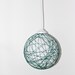 Handmade lamp, lighting, pendant light, hanging lamp, lamp shade, lamp Contemporary design Emerald lines