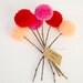 Pom Pom Flowers Bouquet