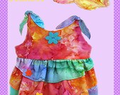 Retro Dog Clothes Pattern Sun Dress Sun Dress & Hat PDF