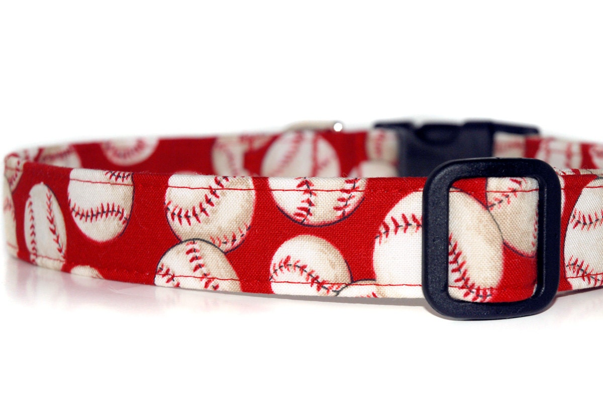 Take me out to the Ball Game,,,,,Custom Baseball Dog Collar