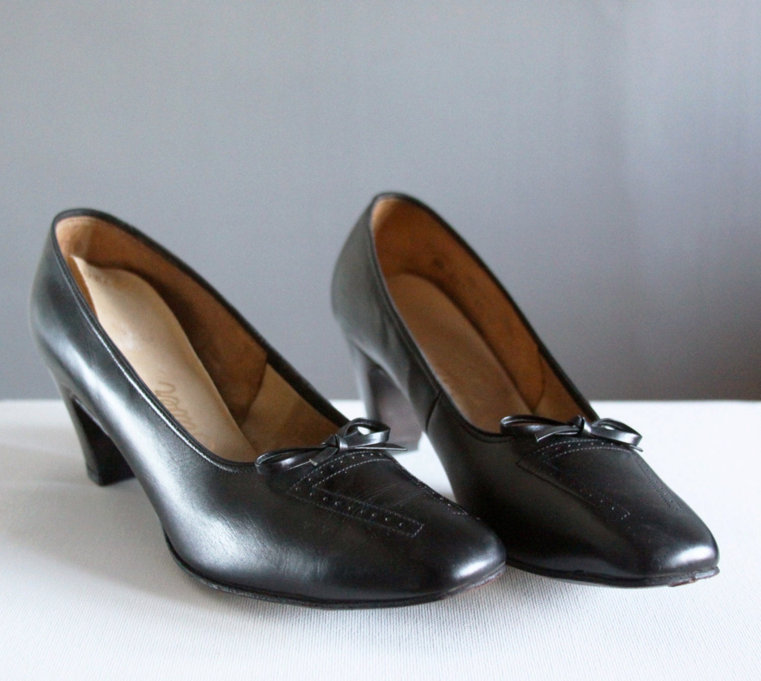 1960's deco bow shoes 7