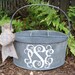 Personalized utensil holder assorted colors
