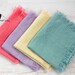 Beautiful Burlap Layering Blankets for Baby, Darling Photography Prop in Brights