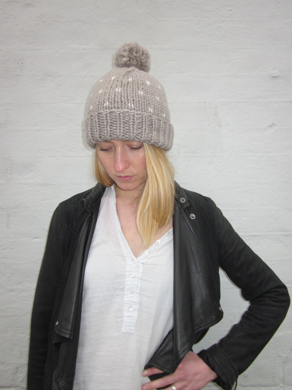 The Loveheart Hat in Clay
