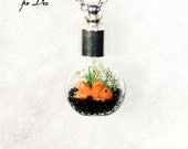 Ecosphere Necklace - Reserved - Custom Listing for Dee - Pendant Necklace