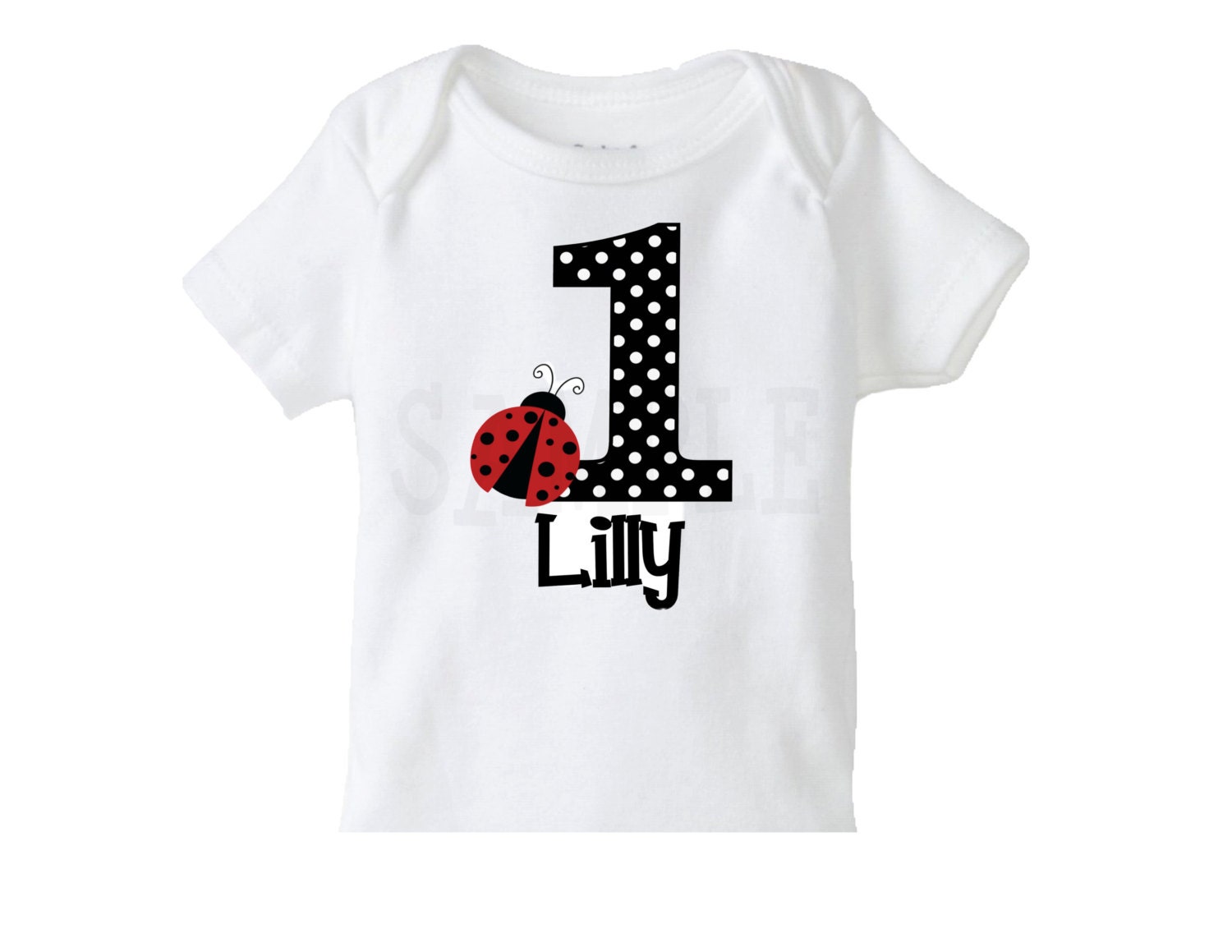 Ladybug Birthday Shirt Personalized Ladybug Birthday Shirt or Onesie Il_170x135
