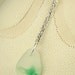 Eco Friendly Modern Minimalist Jewelry GENUINE Santa Cruz Sea Glass Necklace