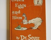 Green Eggs and Ham by Dr. Seuss 1960 Book Club Edition